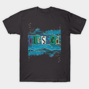 Blessed sea blue T-Shirt